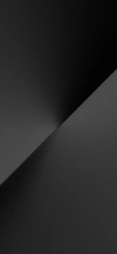 Diagonal Split Between Grey and Black HD Phone Wallpaper