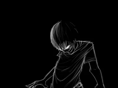 Dark Anime Guy Wallpaper