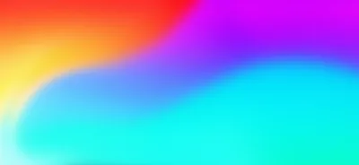 Neon Red to Cyan Colour Field HD Wallpaper