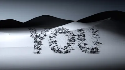 Word Written in Stones on Sand HD Wallpaper