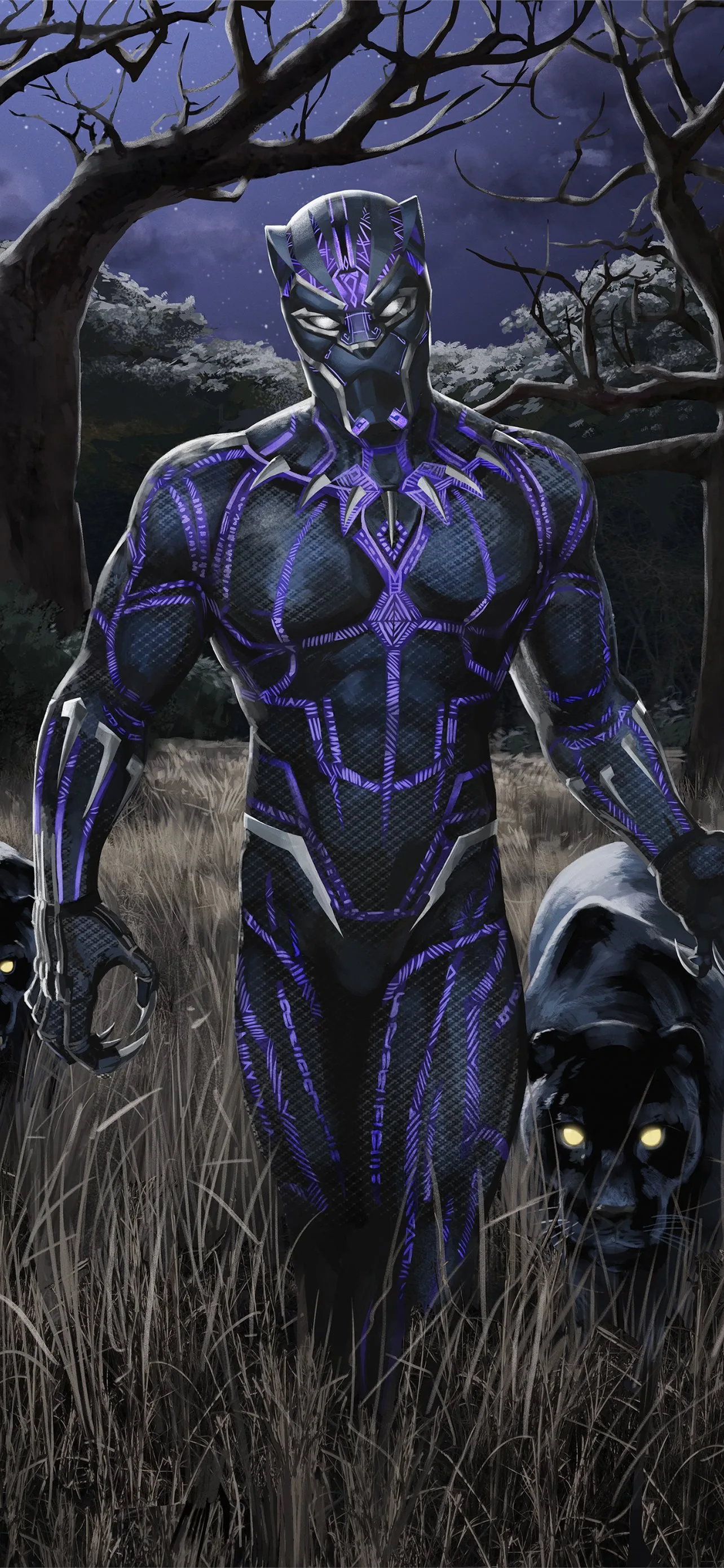 black panther marvel iPhone Wallpapers
