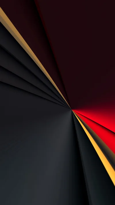 Black Red Asymmetry 4K 8K HD Abstract Wallpapers