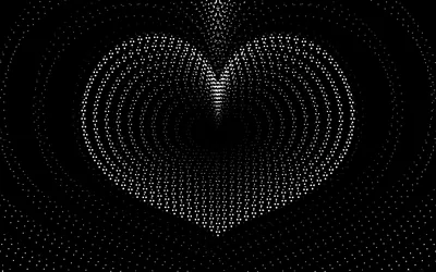Black Heart Wallpaper