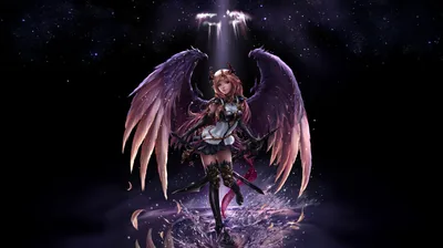 Dark Angel Olivia Wallpaper, HD Artist Wallpapers, 4k Wallpapers, Images, Backgrounds, Phot