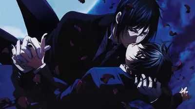 Phone wallpaper Black Butler, Anime