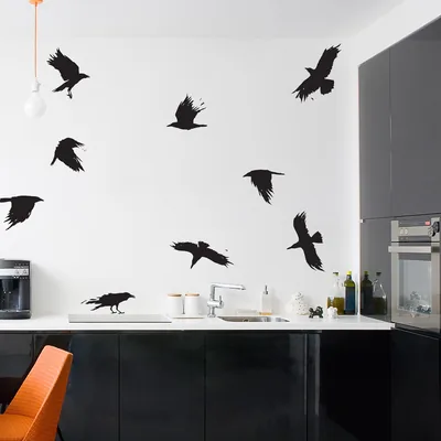 Crow Wall Stickers