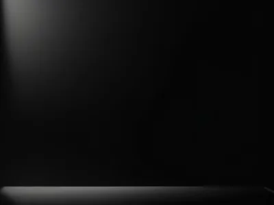 Spotlight on a Dark Studio Wall HD Wallpaper
