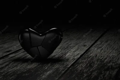 Broken Heart Black Wallpapers 4k, HD Backgrounds