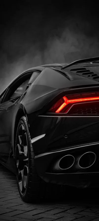 Wallpaper Black Lamborghini, Lamborghini, Lamborghini Huracan, Lamborghini Aventador