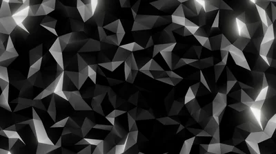 HD Black Geometric Wallpaper 4K Background