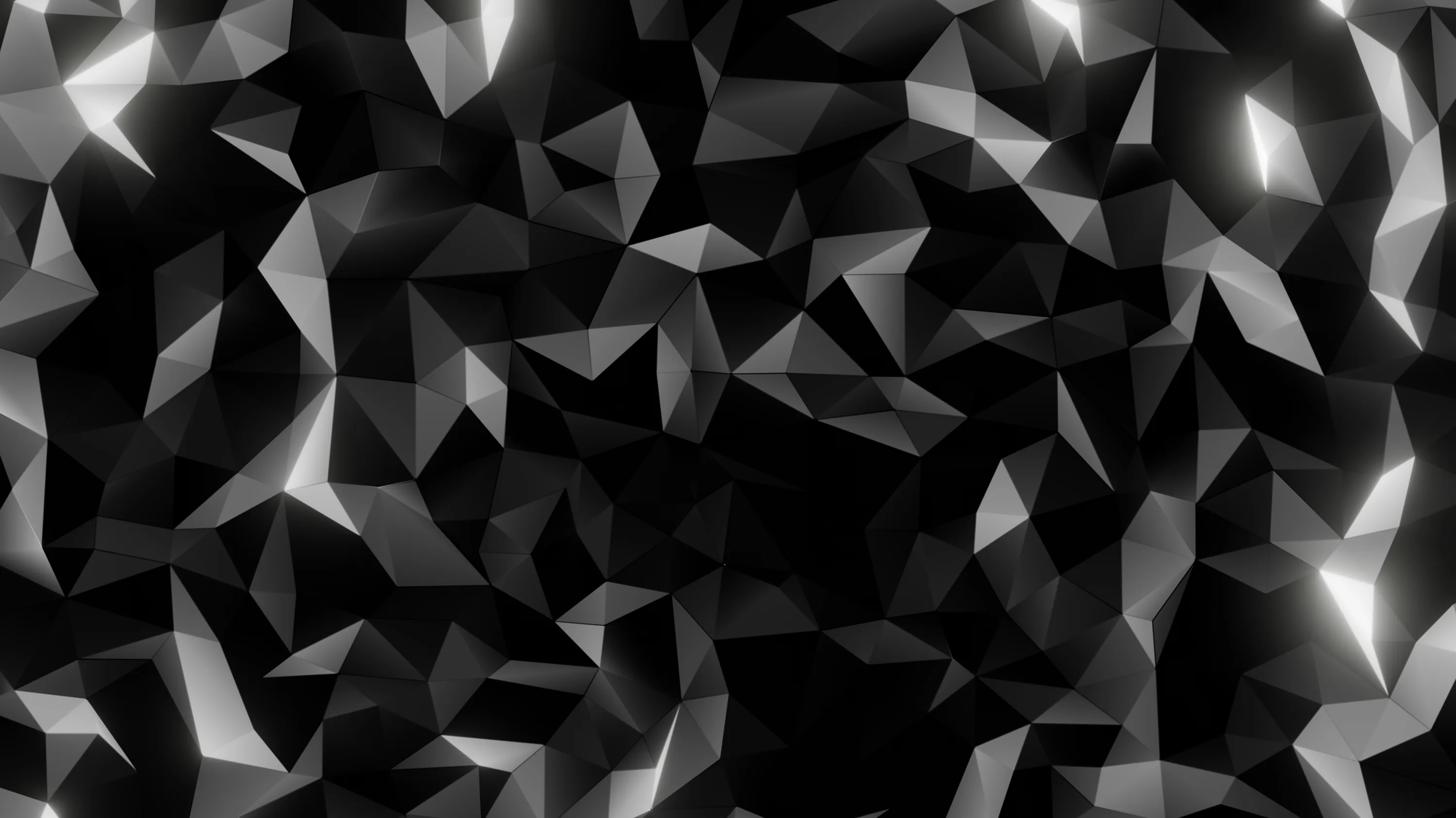 Black Geometric Wallpaper 4K Wallpaper 4K