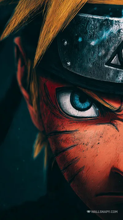 Whiskered Ninja Eye Close-Up HD Phone Wallpaper