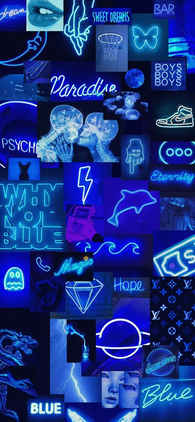 Blue Neon Wallpapers