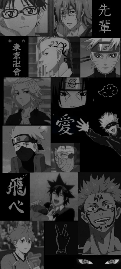 Dark Aesthetic Cartoon Wallpaper