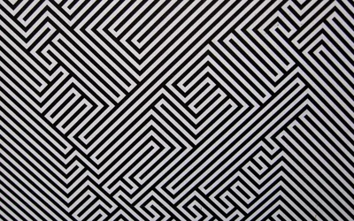 Black pattern desktop wallpaper HD Wallpaper