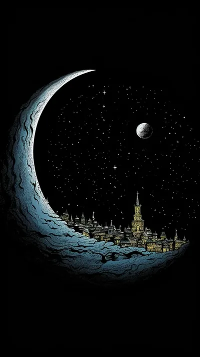 Moon Black Wallpapers 4k, HD Backgrounds