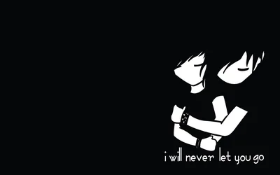 I Will Never Let You Go Quote HD Wallpaper