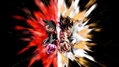 Son Goku And Goku Black Wallpaper, HD Anime Wallpapers, 4k Wallpapers, Images, Backgrounds