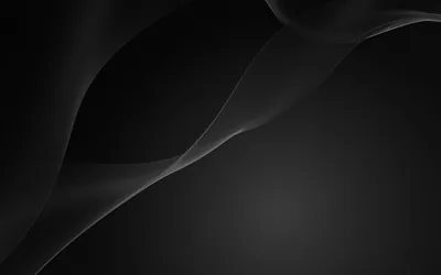 Soft Black Silk Waves HD Wallpaper