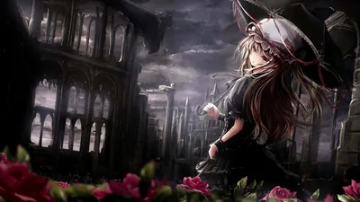 Anime Goth Black Backgrounds