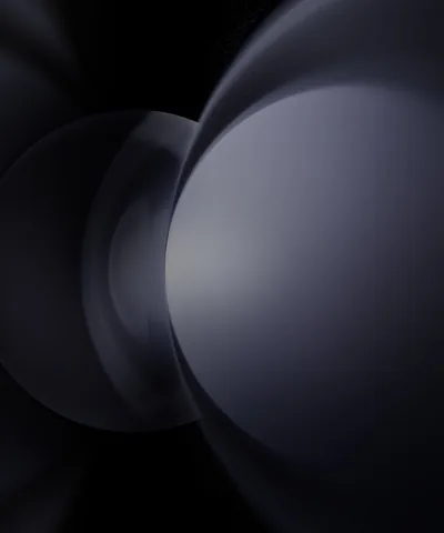Two Dark Spheres HD Phone Wallpaper