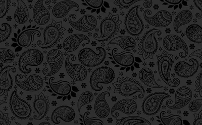 Black Paisley Hd Wallpapers