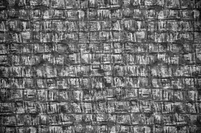 Black and White Abstract Squares Fabric Texture