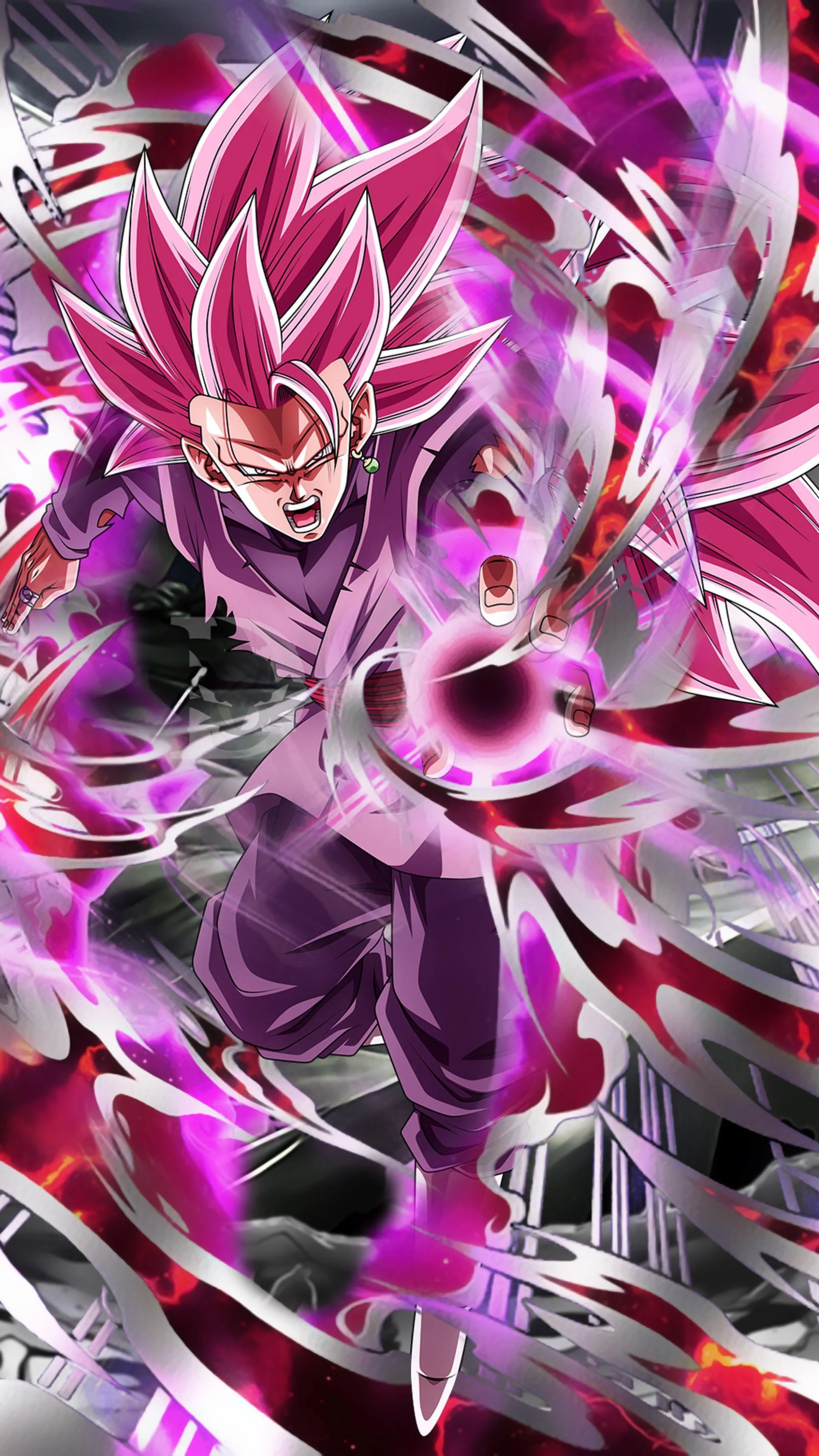 Anime Wallpaper Goku Black Wallpaper