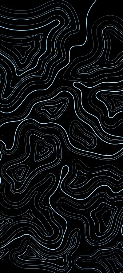 Black Topo Wallpaper HD