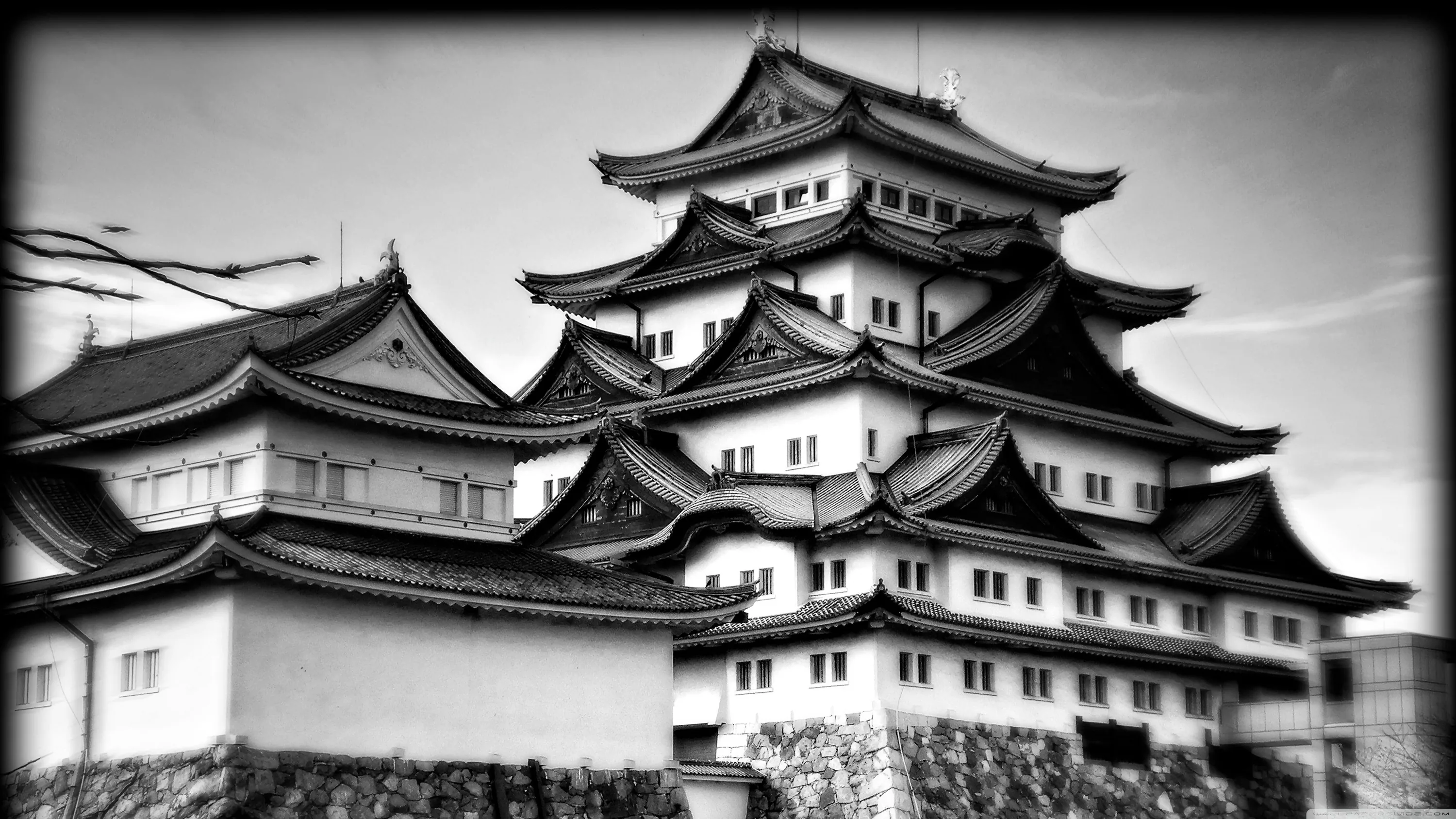Japanese Black And White 4k Wallpapers