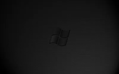 Windows Logo Embossed on Dark Panel HD Wallpaper