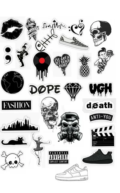 Black Wallpaper Stickers Lock Screen Wallpaper