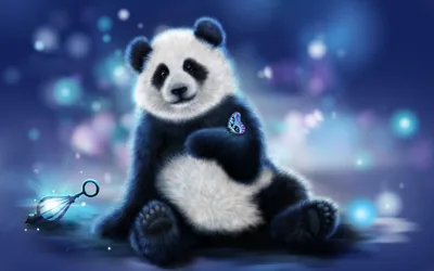 Cute Panda Desktop Wallpapers 4k, HD Backgrounds