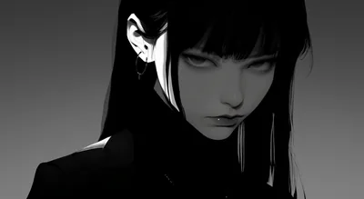 Ebony Elegance Beautiful 4K Live Wallpaper