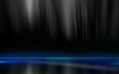 Blue Light Across a Dark Stage HD Wallpaper