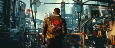 Samurai Jacket in a Market Street HD Wallpaper