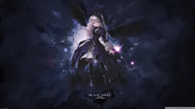Black Angel 4K UHD Wallpaper for UltraHD Desktop and TV