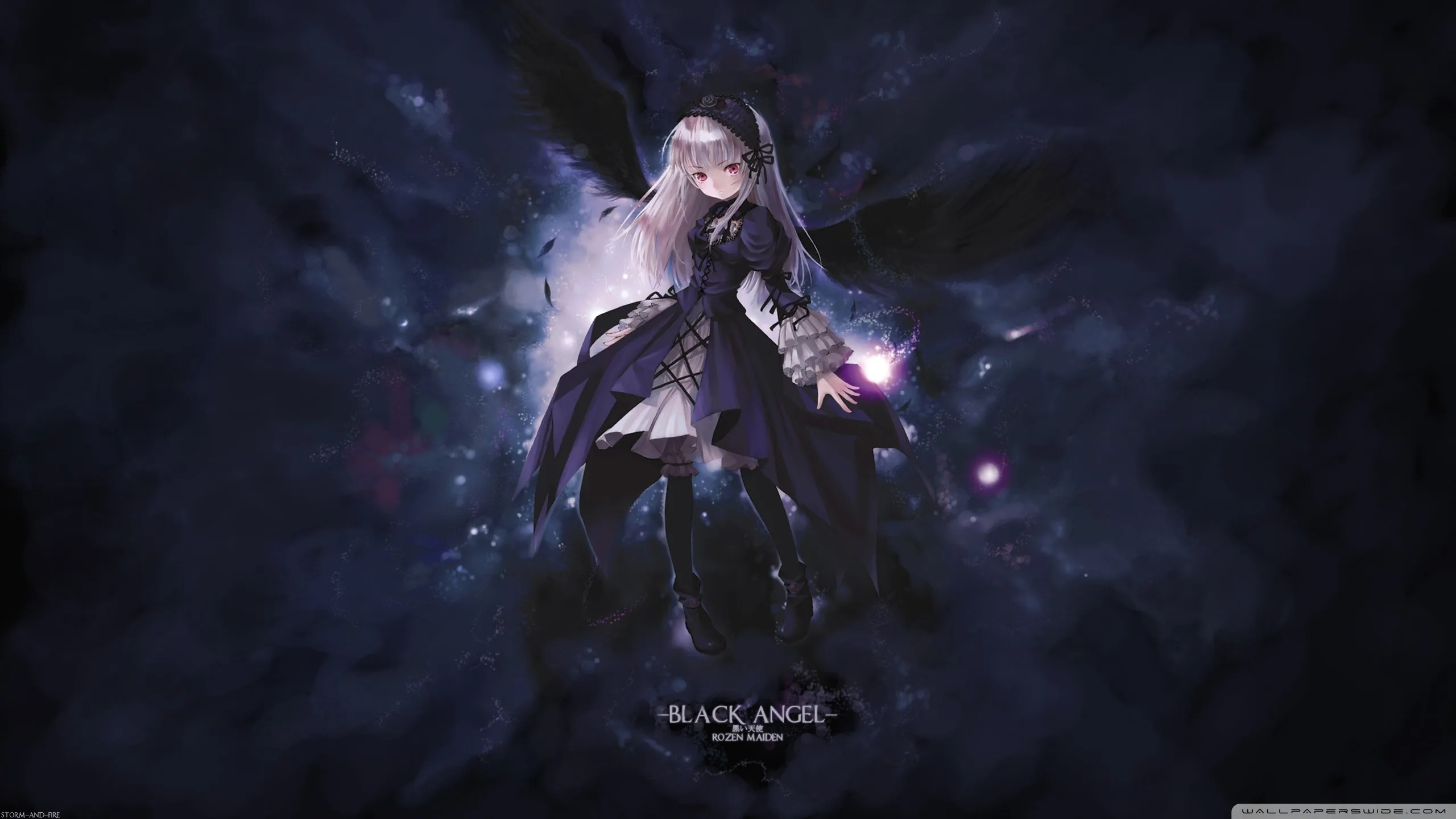 Black Angel 4K UHD Wallpaper for UltraHD Desktop and TV