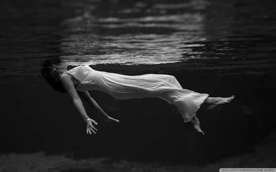 Serenity Beneath A Stunning Black & White HD Wallpaper