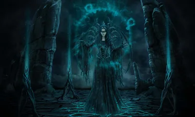 Dark Witch Wallpaper