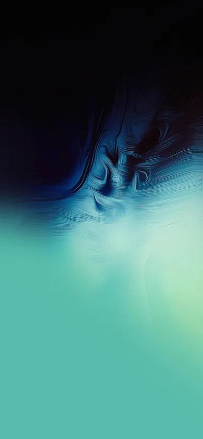 Deep Teal Ripple Gradient HD Phone Wallpaper