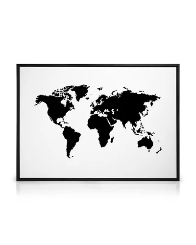 World Map Canvas Print