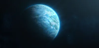 Blue Planet Space View 4k Wallpaper, HD Digital Universe Wallpapers, 4k