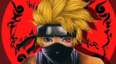 Masked Ninja with a Sharingan Eye HD Wallpaper