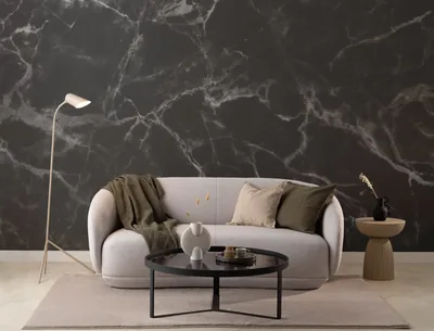 Wallpaper Black Marble Wallpaper Mural