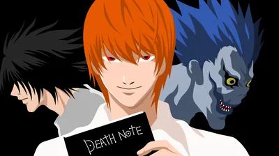 Light Yagami with the Death Note HD Wallpaper