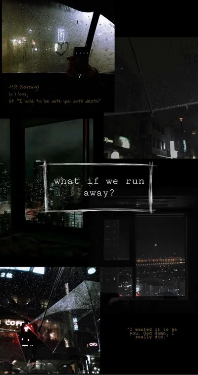 Black aesthetic wallpaper
