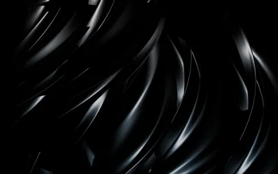 Twisted Black Blades HD Wallpaper