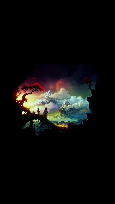 True Black Phone Wallpapers