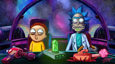 Rick & Morty Interstellar Ride